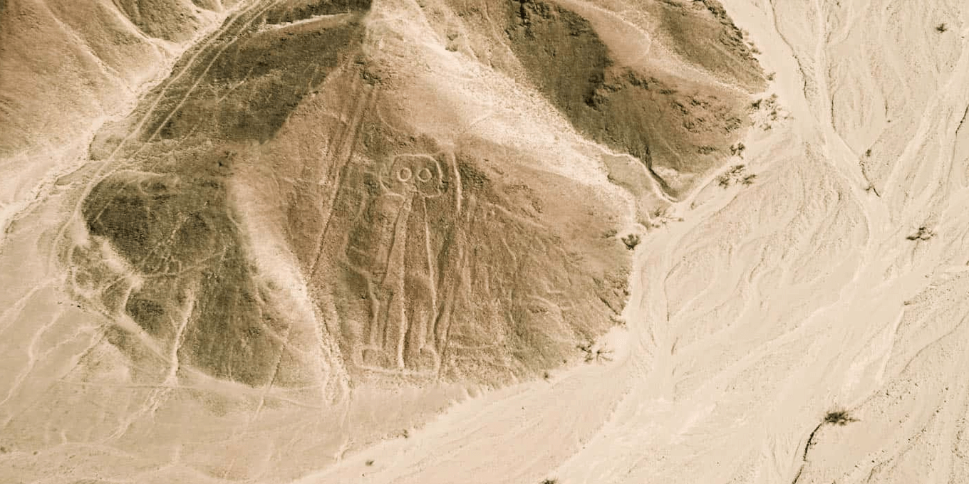 Astronauta, Lineas de Nazca
