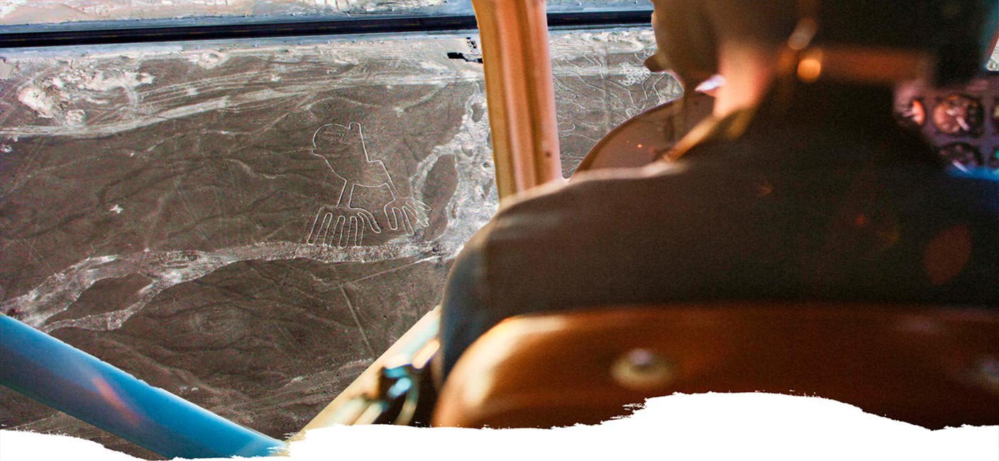Overflight Nazca lines