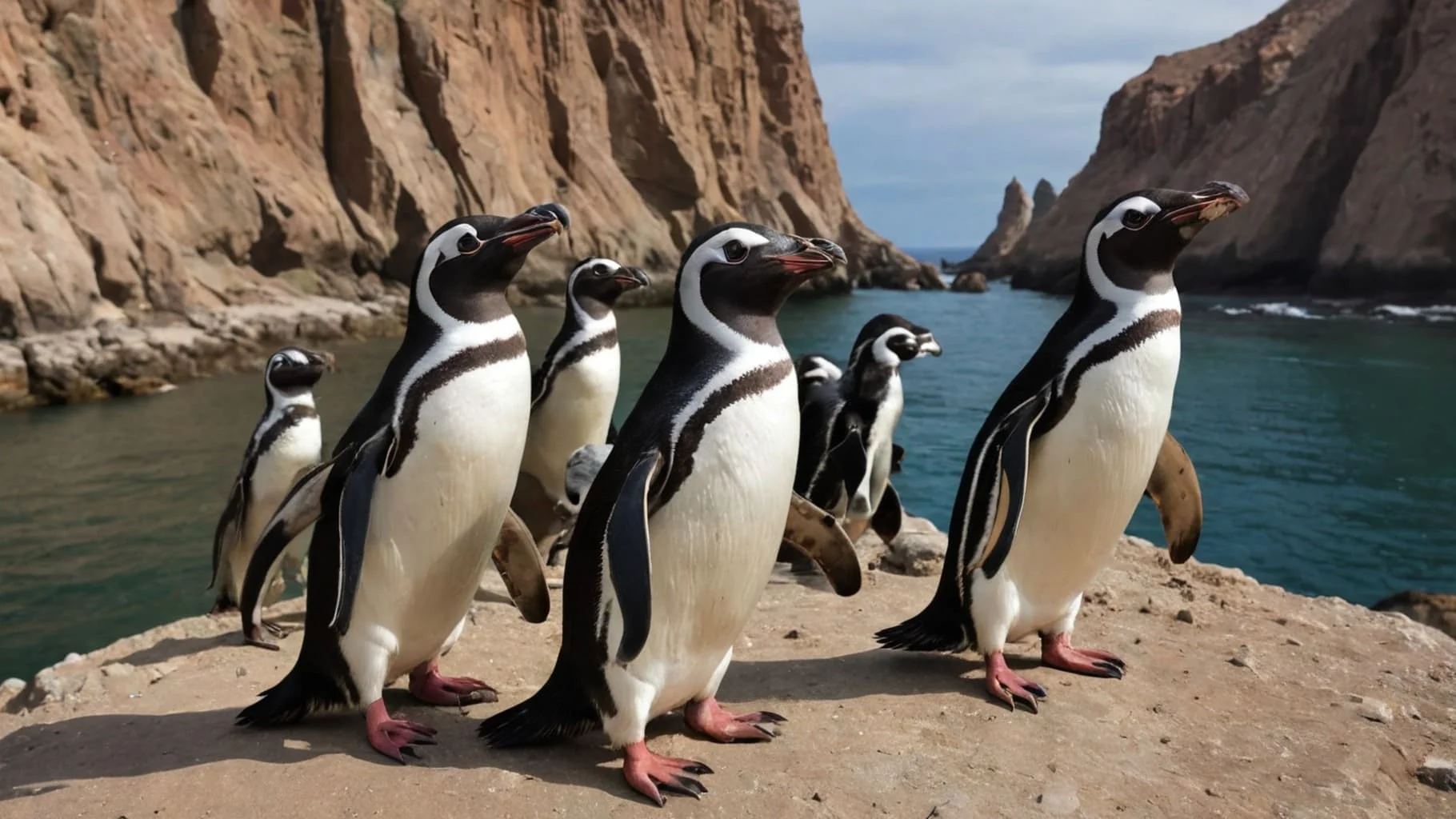 pinguinos de humbolt